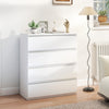 Wooden Chest Of 4 Drawers 95cm H x 80cm W- Velmora