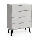 Wooden Chest Of 4 Drawers - Alba