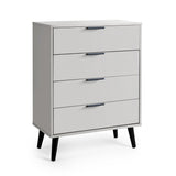 Wooden Chest Of 4 Drawers - Alba