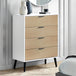 Wooden Chest Of 4 Drawers - Alba