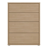 Wooden Chest Of 4 Drawers - Alice Springs