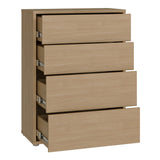 Wooden Chest Of 4 Drawers - Alice Springs