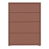 Wooden Chest Of 4 Drawers - Alice Springs