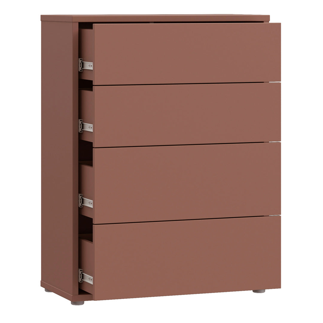 Wooden Chest Of 4 Drawers - Alice Springs