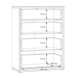 Wooden Chest Of 4 Drawers - Alice Springs