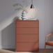 Wooden Chest Of 4 Drawers - Alice Springs