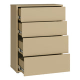 Wooden Chest Of 4 Drawers - Alice Springs