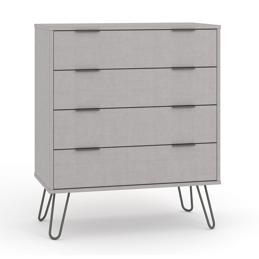 Wooden Chest Of 4 Drawers - Augusta