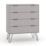 Wooden Chest Of 4 Drawers - Augusta