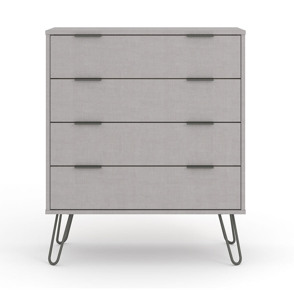 Wooden Chest Of 4 Drawers - Augusta