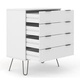 Wooden Chest Of 4 Drawers - Augusta