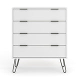 Wooden Chest Of 4 Drawers - Augusta