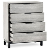 Wooden Chest Of 4 Drawers - Bali