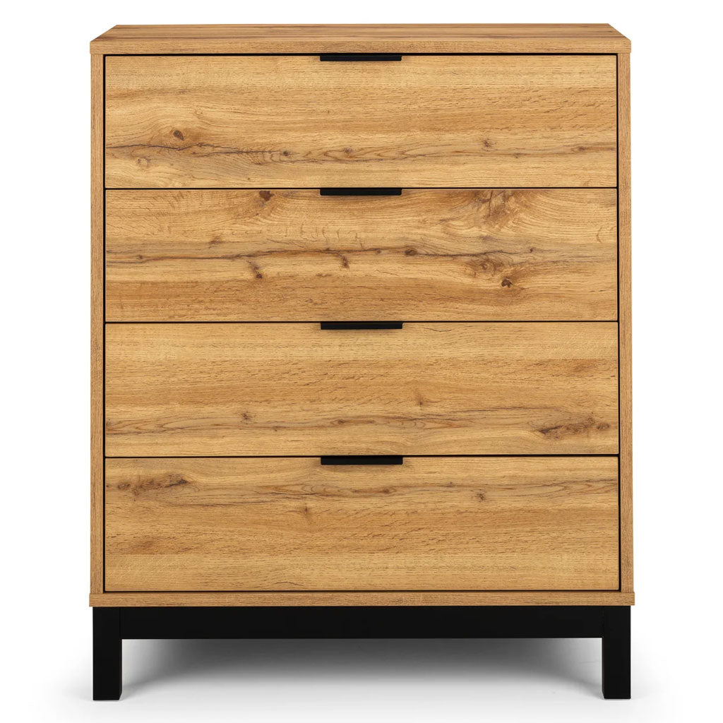 Wooden Chest Of 4 Drawers - Bali