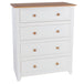 Wooden Chest Of 4 Drawers - Capri