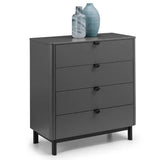 Wooden Chest Of 4 Drawers - Chloe
