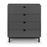 Wooden Chest Of 4 Drawers - Chloe