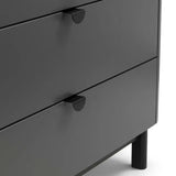 Wooden Chest Of 4 Drawers - Chloe