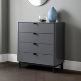 Wooden Chest Of 4 Drawers - Chloe