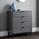Wooden Chest Of 4 Drawers - Chloe