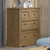 Wooden Chest Of 4 Drawers 91cm Wide - Corona