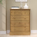 Wooden Chest Of 4 Drawers - Cotswold