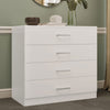 Wooden Chest Of 4 Drawers - Dakota