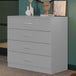 Wooden Chest Of 4 Drawers - Dakota