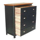 Wooden Chest Of 4 Drawers - Dunkeld