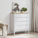Wooden Chest Of 4 Drawers - Floro