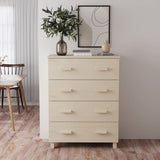 Wooden Chest Of 4 Drawers - Hamar