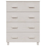 Wooden Chest Of 4 Drawers - Hamar