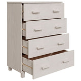 Wooden Chest Of 4 Drawers - Hamar