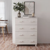 Wooden Chest Of 4 Drawers - Hamar
