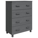 Wooden Chest Of 4 Drawers - Hamar