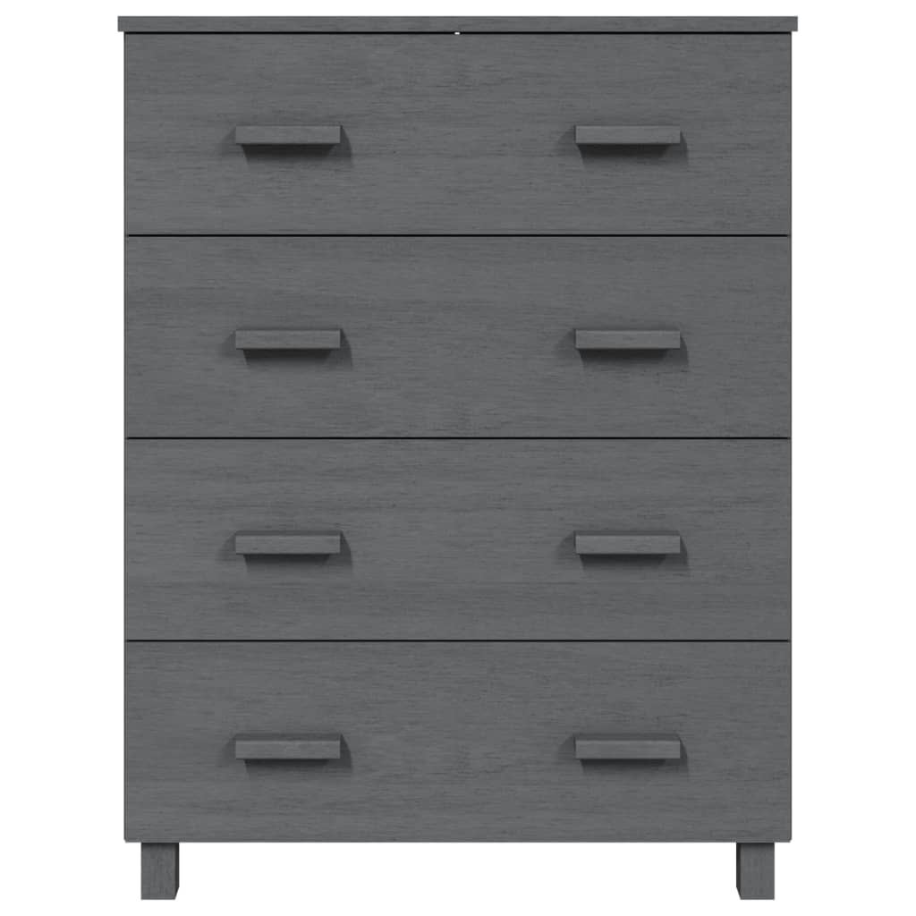Wooden Chest Of 4 Drawers - Hamar