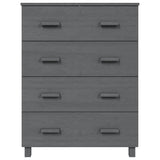 Wooden Chest Of 4 Drawers - Hamar