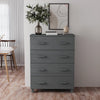 Wooden Chest Of 4 Drawers - Hamar