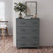 Wooden Chest Of 4 Drawers - Hamar