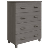 Wooden Chest Of 4 Drawers - Hamar