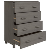 Wooden Chest Of 4 Drawers - Hamar