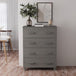 Wooden Chest Of 4 Drawers - Hamar