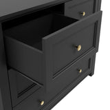 Wooden Chest Of 4 Drawers - Ives