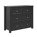 Wooden Chest Of 4 Drawers - Ives