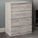 Wooden Chest Of 4 Drawers - Jupiter