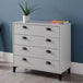 Wooden Chest Of 4 Drawers - Lakers