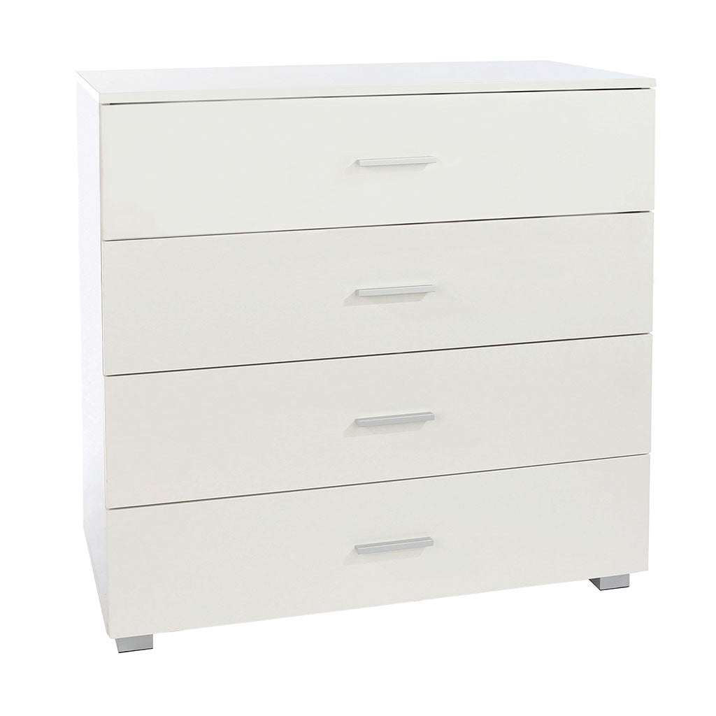 Wooden Chest Of 4 Drawers - Lido