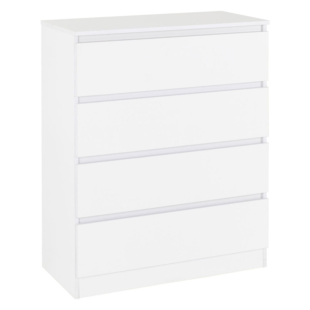 Wooden Chest Of 4 Drawers - Malvern