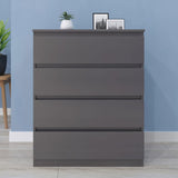 Wooden Chest Of 4 Drawers - Malvern