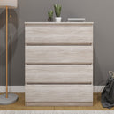 Wooden Chest Of 4 Drawers - Malvern